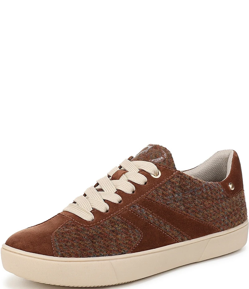 Naturalizer Medina Plaid Lace Up Sneakers