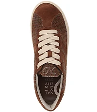 Naturalizer Medina Plaid Lace Up Sneakers