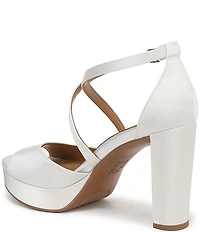 Naturalizer Melody Satin Platform Dress Sandals