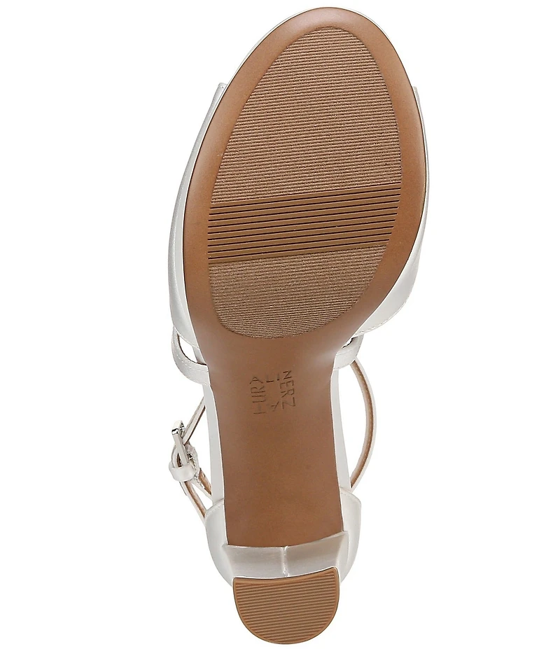 Naturalizer Melody Satin Platform Dress Sandals