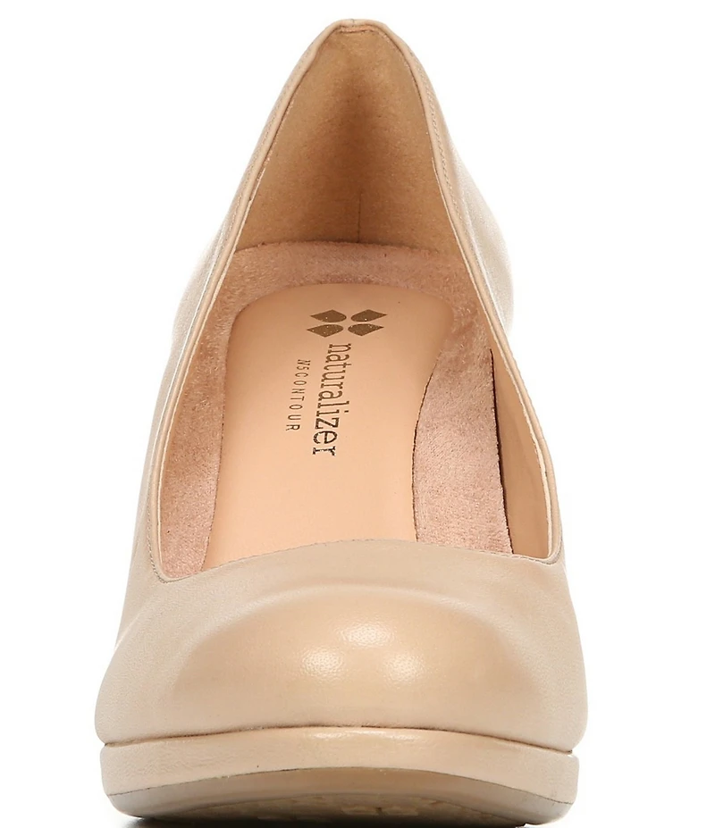 Naturalizer Michelle Leather Low Platform Pumps