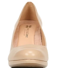 Naturalizer Michelle Leather Low Platform Pumps