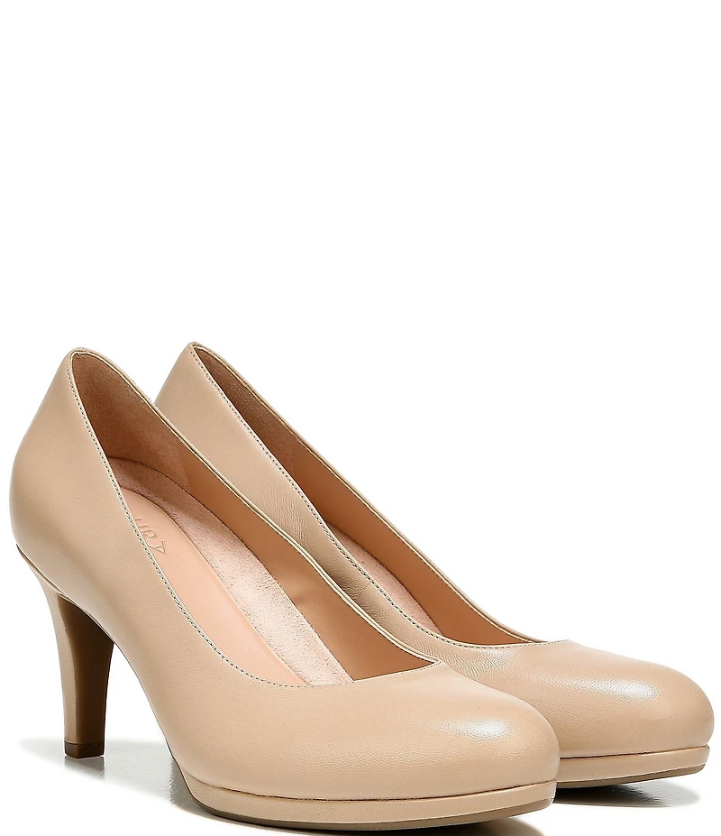 Naturalizer Michelle Leather Low Platform Pumps