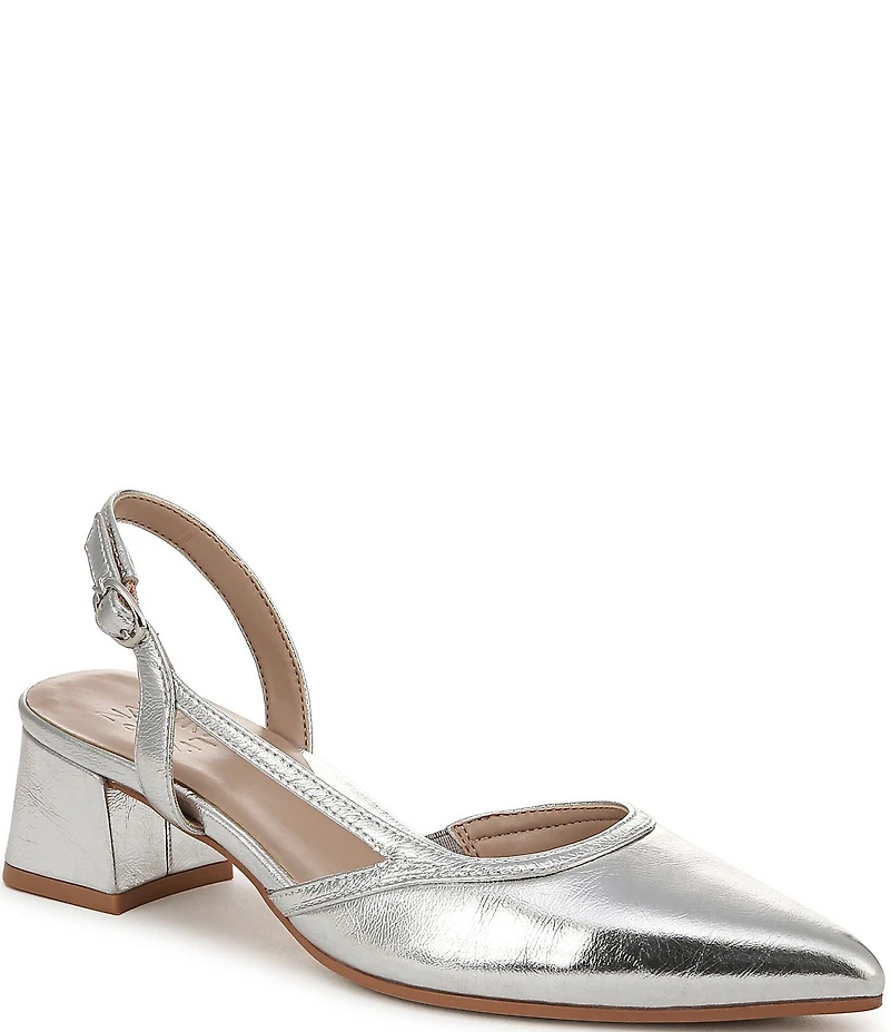 Naturalizer Mila Leather Slingback Pumps
