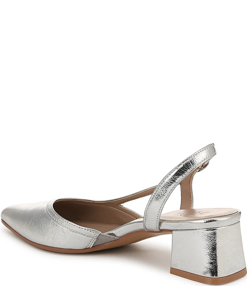 Naturalizer Mila Leather Slingback Pumps