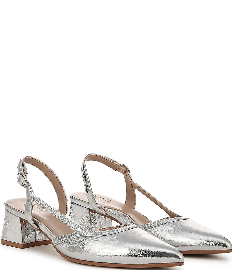 Naturalizer Mila Leather Slingback Pumps