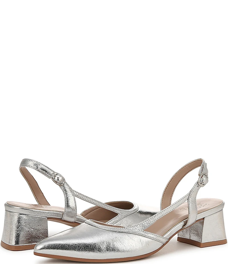 Naturalizer Mila Leather Slingback Pumps