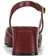 Naturalizer Mila Leather Slingback Pumps