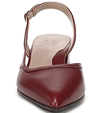 Naturalizer Mila Leather Slingback Pumps