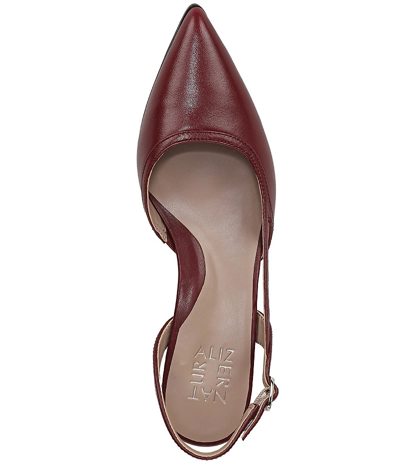 Naturalizer Mila Leather Slingback Pumps