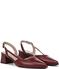 Naturalizer Mila Leather Slingback Pumps