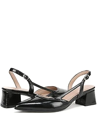 Naturalizer Mila Patent Leather Slingback Pumps