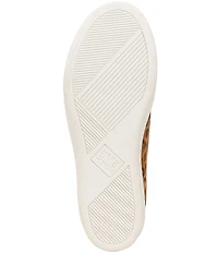 Naturalizer Morrison 2.0 Leather Leopard Print Platform Sneakers