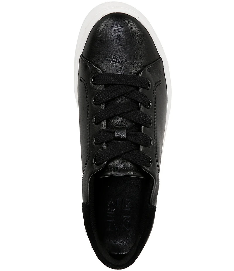 Naturalizer Morrison 2.0 Leather and Suede Platform Sneakers