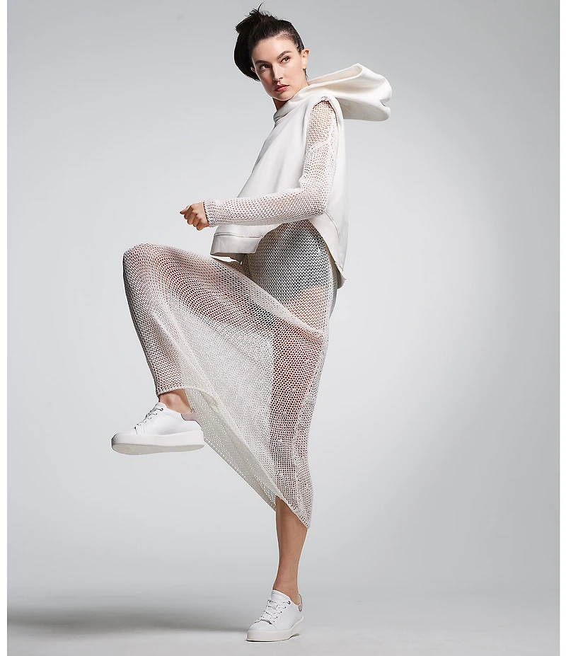 Naturalizer Morrison 2.0 Leather and Suede Platform Sneakers