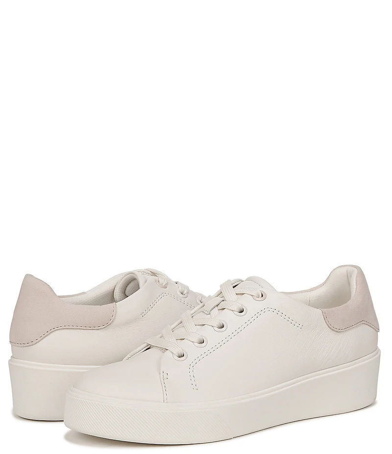 Naturalizer Morrison 2.0 Leather and Suede Platform Sneakers