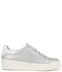 Naturalizer Morrison 2.0 Metallic Stripe Leather Platform Sneakers