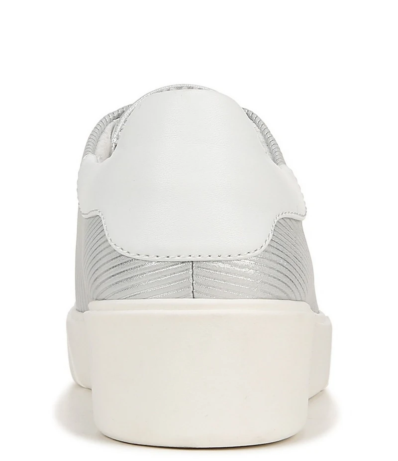 Naturalizer Morrison 2.0 Metallic Stripe Leather Platform Sneakers