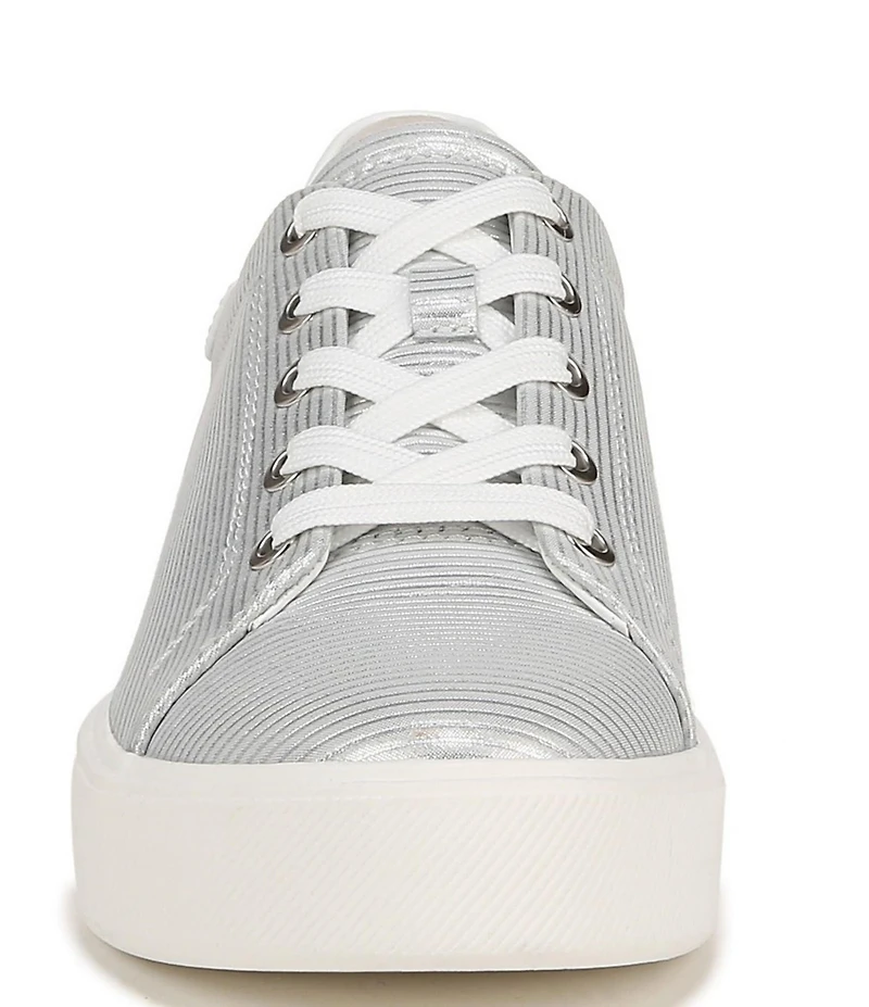 Naturalizer Morrison 2.0 Metallic Stripe Leather Platform Sneakers
