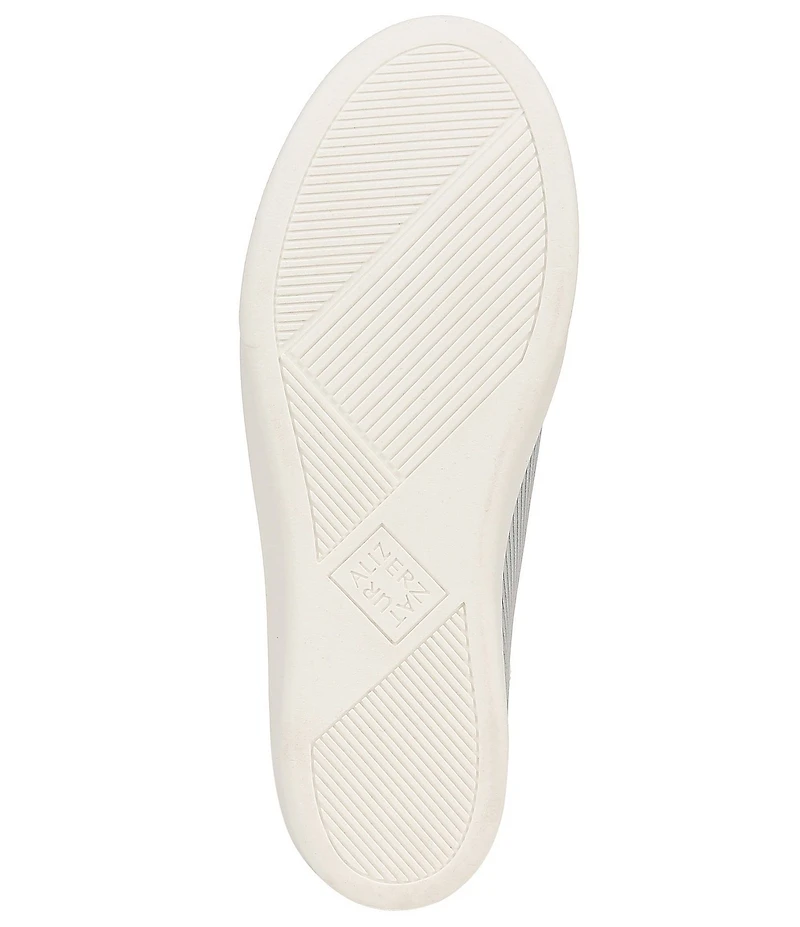 Naturalizer Morrison 2.0 Metallic Stripe Leather Platform Sneakers