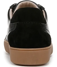 Naturalizer Morrison Leather and Suede Gum Sole Sneakers