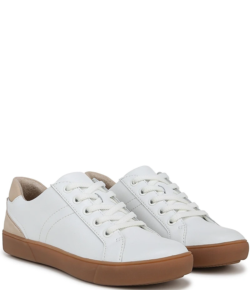 Naturalizer Morrison Leather Gum Sole Sneakers