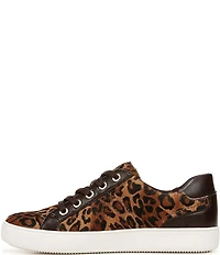 Naturalizer Morrison Leopard Print Calf Hair Sneakers