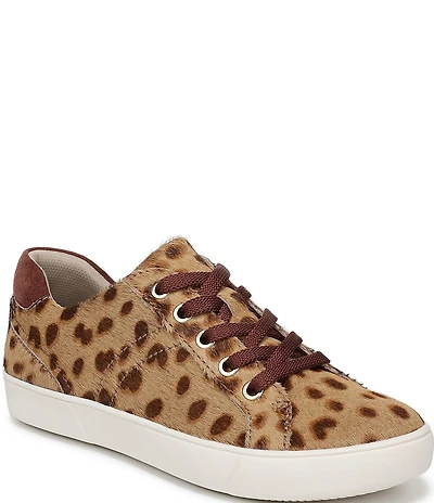 Naturalizer Morrison Leopard Print Lace Up Sneakers