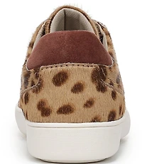 Naturalizer Morrison Leopard Print Lace Up Sneakers