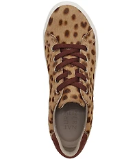 Naturalizer Morrison Leopard Print Lace Up Sneakers