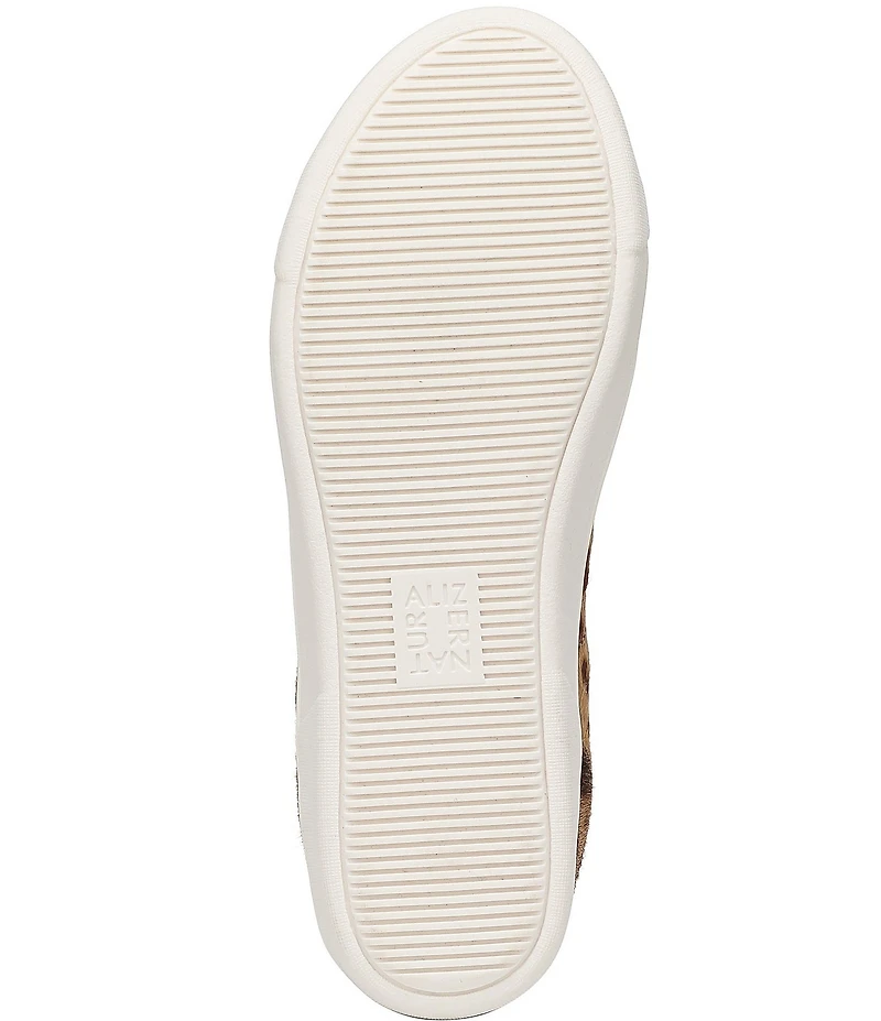 Naturalizer Morrison Leopard Print Lace Up Sneakers
