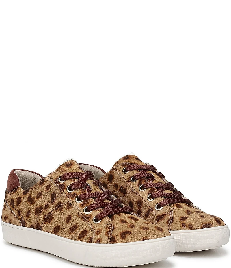 Naturalizer Morrison Leopard Print Lace Up Sneakers