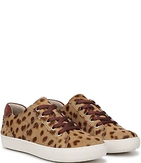 Naturalizer Morrison Leopard Print Lace Up Sneakers