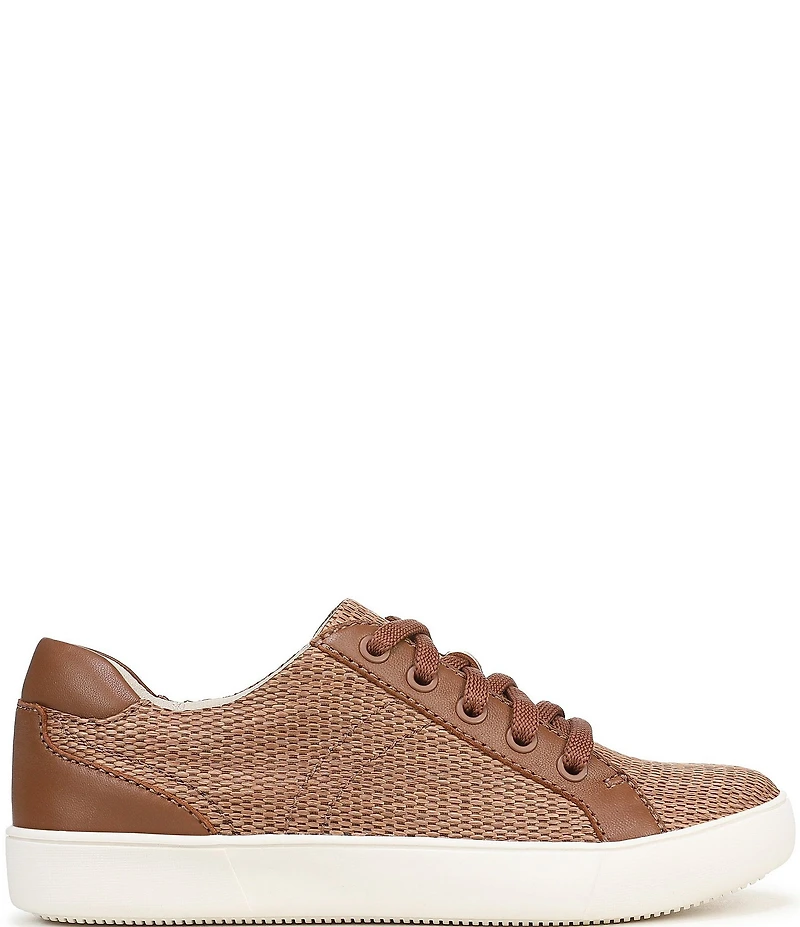 Naturalizer Morrison Raffia Lace Up Sneakers