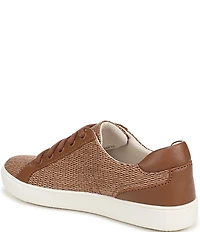 Naturalizer Morrison Raffia Lace Up Sneakers