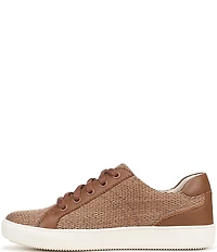 Naturalizer Morrison Raffia Lace Up Sneakers