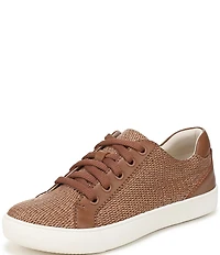 Naturalizer Morrison Raffia Lace Up Sneakers