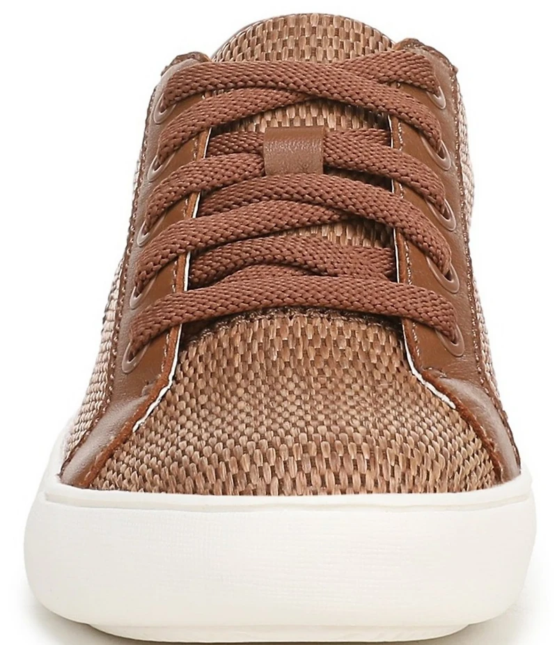 Naturalizer Morrison Raffia Lace Up Sneakers