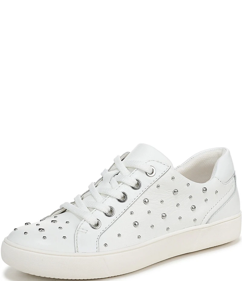 Naturalizer Morrison Stud Leather Platform Sneakers