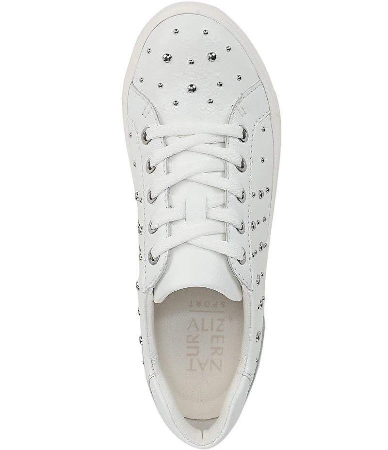 Naturalizer Morrison Stud Leather Platform Sneakers