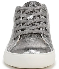 Naturalizer Morrison Tumbled Metallic Lace Up Sneakers