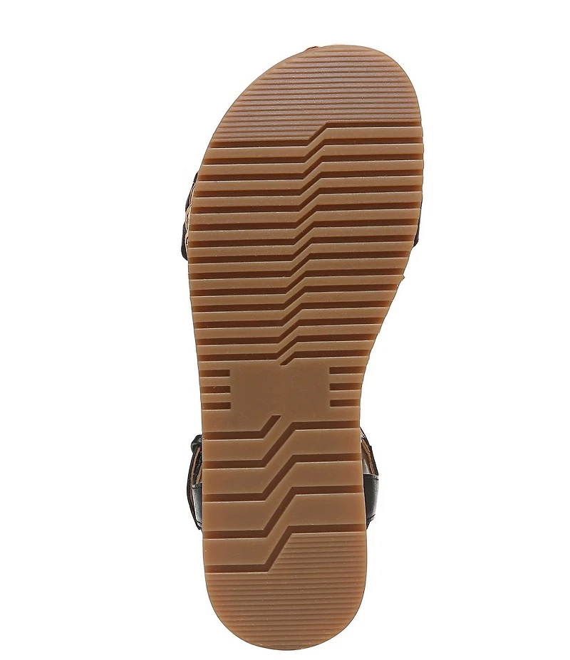 Naturalizer Neila Leather Ankle Strap Espadrille Platform Sandals