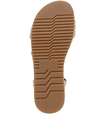 Naturalizer Neila Suede Ankle Strap Espadrille Platform Sandals