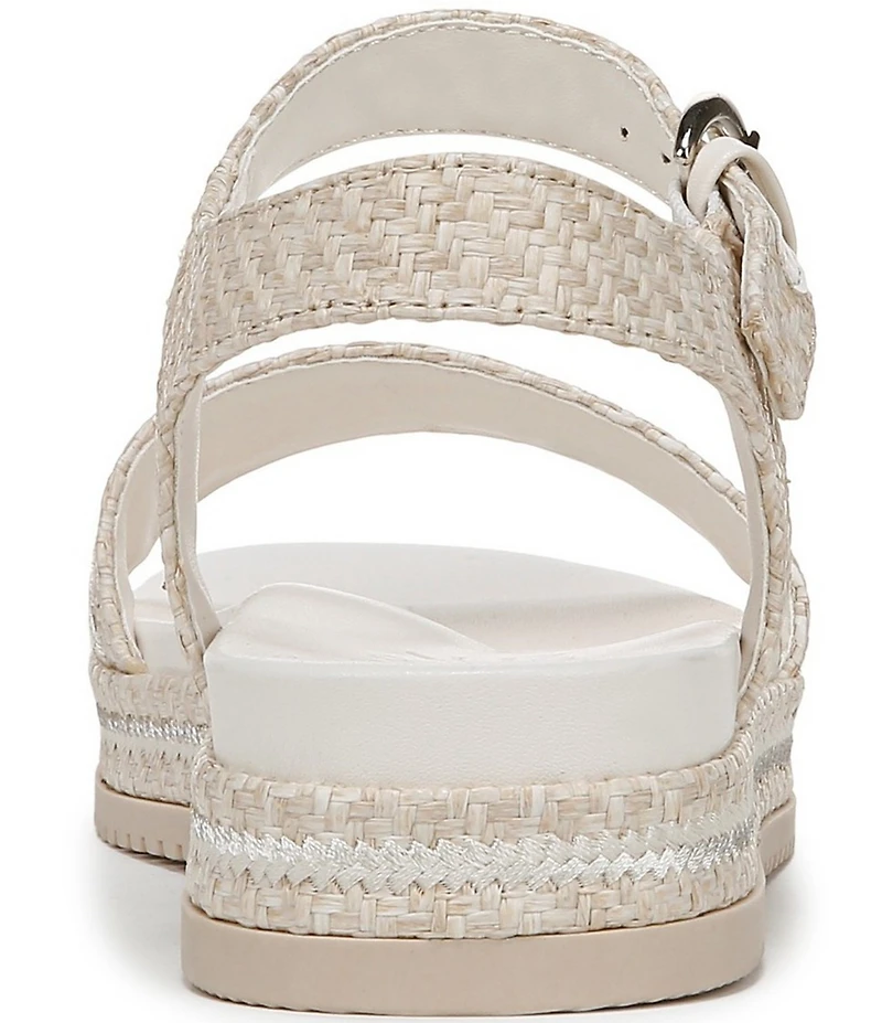 Naturalizer Neila 2 Raffia Platform Sandals
