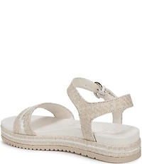 Naturalizer Neila 2 Raffia Platform Sandals