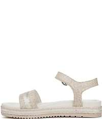 Naturalizer Neila 2 Raffia Platform Sandals