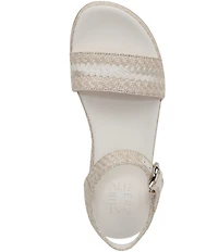 Naturalizer Neila 2 Raffia Platform Sandals