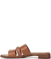 Naturalizer Niche Leather and Stud Slide Sandals