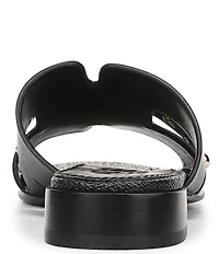 Naturalizer Niche Leather and Stud Slide Sandals