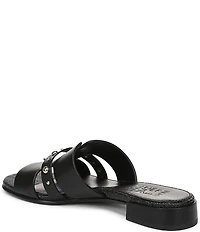 Naturalizer Niche Leather and Stud Slide Sandals